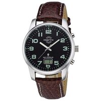 Orologio da uomo Master Time MTGA-10426-22L Radiocontrollato, Serie Basic, 41mm, 3ATM, Argento