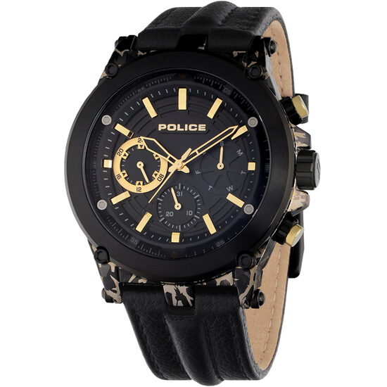 Orologio da uomo Police PEWJF2226641, Quarzo, 48 mm, 3 ATM