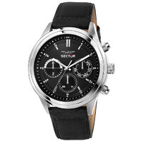 Orologio da uomo Sector R3251540003, Quarzo, 45mm, 5ATM