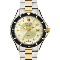Orologio da donna Swiss Alpine Military 77.401.142, Quarzo, 36mm, 10ATM, Argento