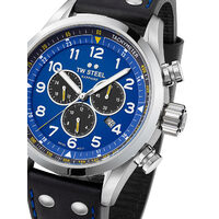 Orologio da uomo Tw-Steel SVS305, Quarzo, 48mm, 10ATM, Argento