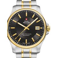 Unisex horloge Swiss Military SM30200.04, 39 mm, 5ATM, zilver