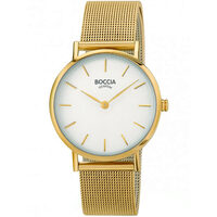 Dameshorloge Boccia 3281-06, Quartz, 32 mm, 3ATM