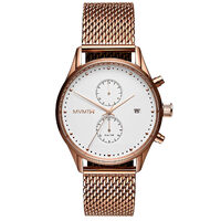 Orologio da uomo MVMT D-MV01-RGM Voyager, 42mm, 10ATM, Oro