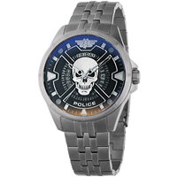 Orologio da uomo Police PEWJH0005404, Quarzo, 45 mm, 3 ATM