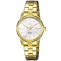 Reloj mujer Citizen EU6072-56D Elegance, 28mm, 5ATM, Oro