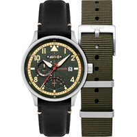 Men's watch Avi-8 AV-4101-0A, Quartz, 44mm, 5ATM
