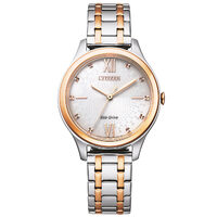Reloj mujer Citizen EM0506-77A Eco Drive, 30mm, 5ATM, Oro