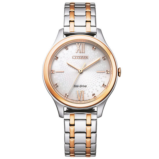 Reloj mujer Citizen EM0506-77A Eco Drive, 30mm, 5ATM, Oro