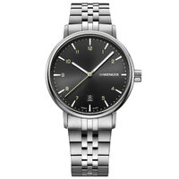 Men's watch Wenger 01.1731.120 Metropolitan, 40mm, 10ATM, Silver