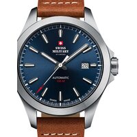 Herenhorloge Swiss Military SMA34077.09 Automatisch 42 mm, 10ATM, Zilver
