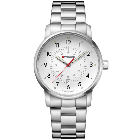 Men's watch Wenger 01.1641.114, Quartz, 42mm, 10ATM