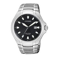Reloj para hombre Citizen BM7430-89E Eco-Drive Super-Titanio, 42mm, 10ATM, Plata
