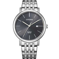 Reloj para hombre Citizen BI5070-57H, Cuarzo, 40mm, 5ATM, Plata