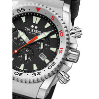 Orologio da uomo Tw-Steel ACE400, Quarzo, 44mm, 30ATM, Argento