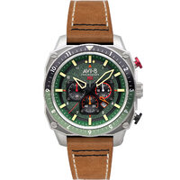 Men's watch Avi-8 AV-4100-01, Quartz, 43mm, 5ATM