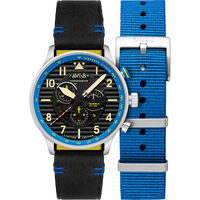 Men's watch Avi-8 AV-4109-03, Quartz, 44mm, 5ATM
