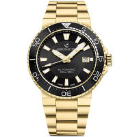 Orologio da uomo Aeronautec ANT-44086-05, Automatico, 43mm, 20ATM, Oro
