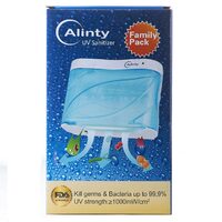 Sterilizzatore UV per spazzolini Alinty AT11, certificazione TUV Germania, sterilizzazione intelligente di 5 spazzolini da denti, 6-8 minuti, spegnimento automatico, Bianco