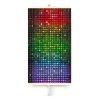 Decorative electric radiant panel TRIO, infrared heating 430W Mosaic model, 100 x 57 cm