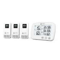  Set termometro e igrometro digitale con 3 trasmettitori wireless esterni Airbi TRIO BI1030