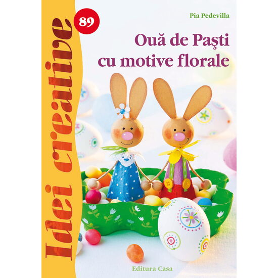 Oeufs de Pâques aux motifs floraux - Idées créatives 89