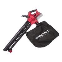 Aspirafoglie, 2x20V Li-ion (batterie non incluse), con sacchetto di raccolta, Warcraft