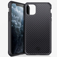 Cover iPhone 11 Pro IT Skin Hybrid Carbon Nero (antishock)