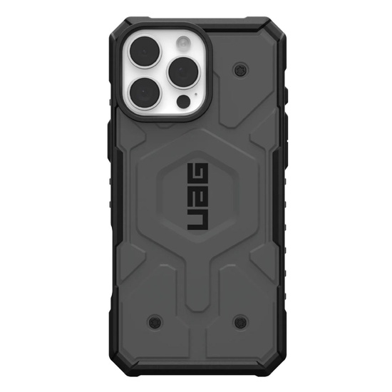 Funda UAG Pathfinder Magsafe para iPhone 16 Pro plateada