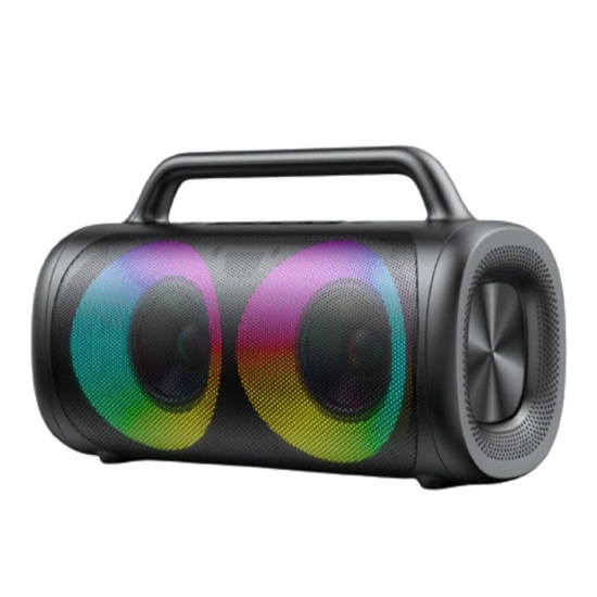 Altoparlante portatile Joyroom Bluetooth 2500mAh, 40W, con luci RGB, Nero