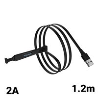 Cavo Lightning nero da gioco Mcdodo Thor Series (2 A, 1,2 m)