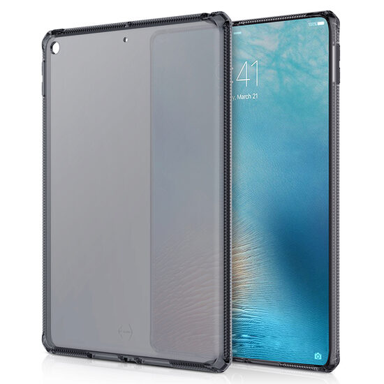 Cover iPad Pro 11 inch 2020 (1e en 2e generatie) IT Skins Spectrum Frost Zwart (antshock,antimic