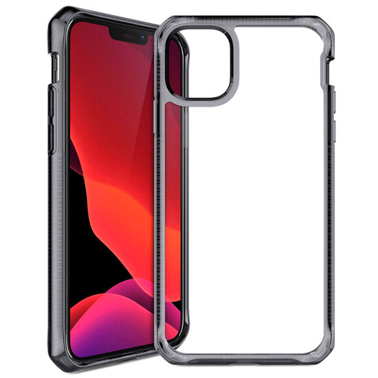 Coque hybride transparente et noire pour iPhone 12 Pro Max IT Skins