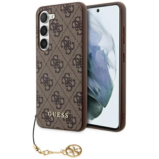 Guess Husa 4G Ciondoli Samsung Galaxy A35 5G Marrone