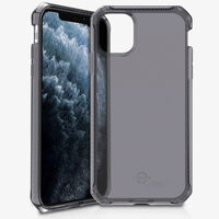 Cover iPhone 11 Pro Max IT Skins Spectrum Clear Nero (antishock, antimicrobica)