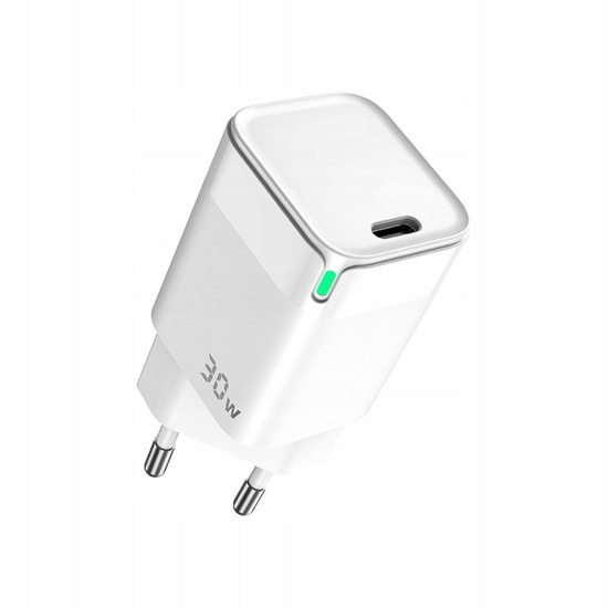 Prestico Netwerklader F14 USB-C, PD, Snelladen, 30W Wit