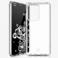 Cover Samsung Galaxy S20 Ultra IT Skins Spectrum Clear Trasparente (antishock, antimicrobica)