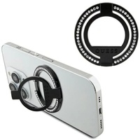 Anello Guess per telefono Strass MagSafe Nero