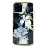 Custodia iPhone 11 Pro Max Ted Baker con inserto in vetro opale