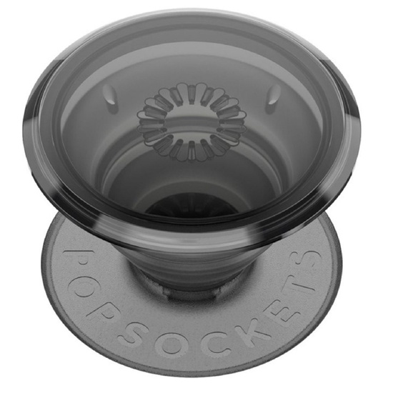 Popsockets Translucent Black PopGrip-Unterstützung