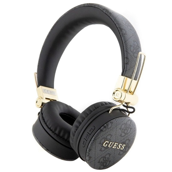 Guess Casti Bluetooth Over-Ear 4G Metal Logo Wireless Negru