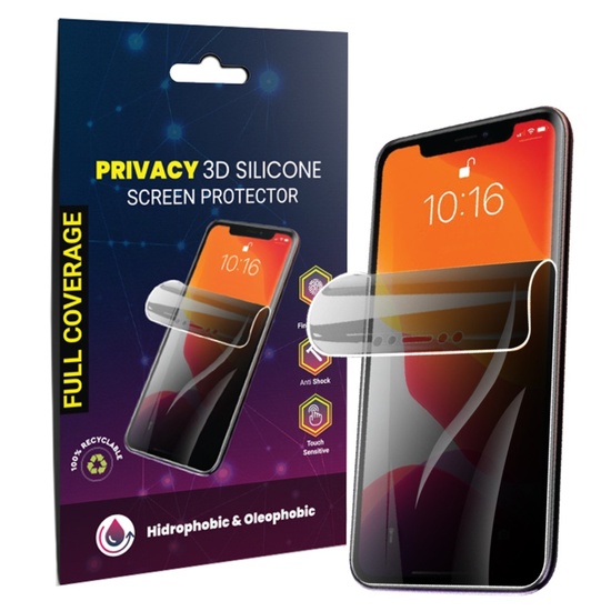 Lemontti Folie Silikon Privacy Sony Xperia 5 V