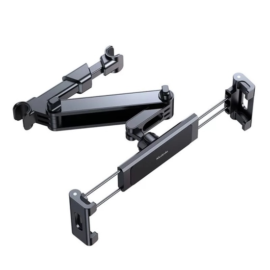 Mcdodo Suport Auto telefon si tableta cu diagonala intre 4.7 si 12.9 inch, rotire la 360 grade, pentru tetiera, Negru