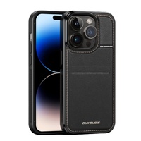 Dux Ducis Case Rafi Mag MagSafe iPhone 15 Pro Max, met standaard, Zwart