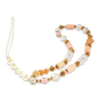 Cavo/ciondolo per telefono Guess Beads Bohemia Brown