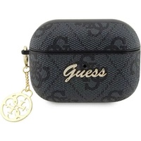 Guess Airpods Pro 2 4G Hülle Charms Schwarz