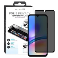 Lemontti Privacy Glass Folie Full Fit Samsung Galaxy A05s Nero