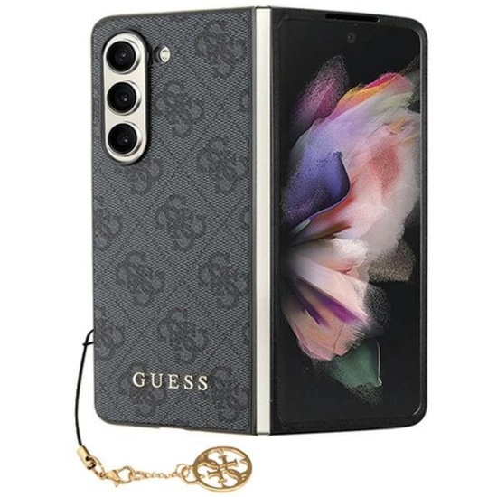 Guess Husa 4G Charms Samsung Galaxy Z Fold5 Grigio