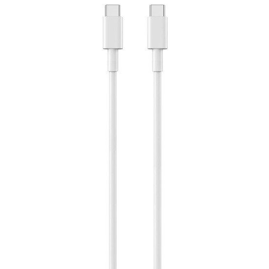 Cavo Lemontti Fast Charge da Tipo C a Tipo C, PD, 100 W, 1,2 m, Bianco