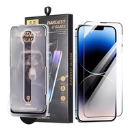  Brave Bear Super Sapphire iPhone-glasfolie met 15 Pro Max-applicator